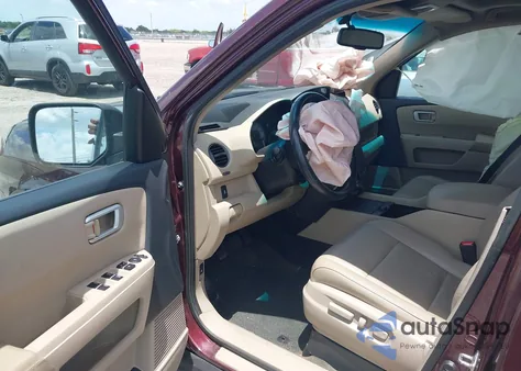 2015 Honda Pilot Ex-L из США, поврежденный, VIN 5FNYF3H72FB015419